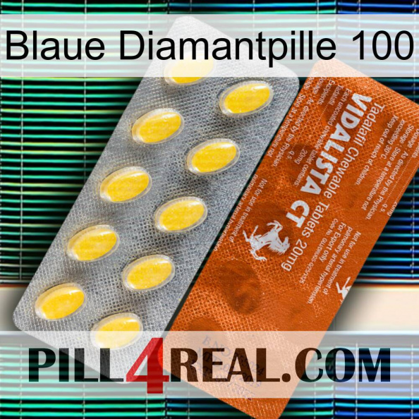 Blue Diamond Pill 100 42